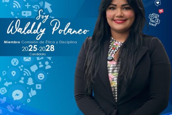 Walddy Lina Polanco anuncia su candidatura a la Comisión de Ética de SODOMEDI