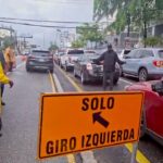 DIGESETT habilita nuevo contraflujo en la avenida Abraham Lincoln para mejorar la fluidez del tránsito