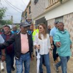 Carolina Mejía refuerza supervisión en zonas vulnerables del Distrito Nacional ante efectos de la tormenta