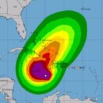 Tormenta tropical Melissa muestra leve fortalecimiento y avanza lentamente hacia el norte
