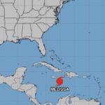 Melissa se convierte en huracán categoría 1 con vientos de 75 mph, según el Centro Nacional de Huracanes