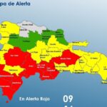 COE mantiene nueve provincias en alerta roja y amplía niveles preventivos por el huracán Melissa